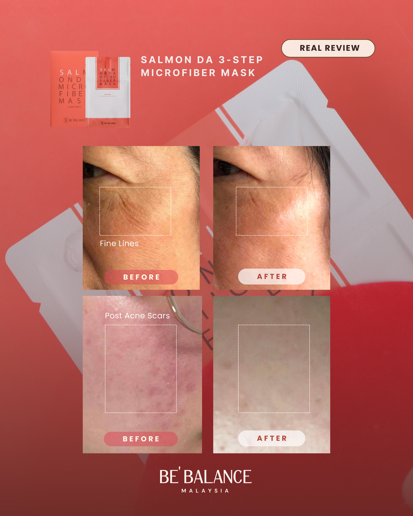SALMON DA Microfiber Sheet Mask