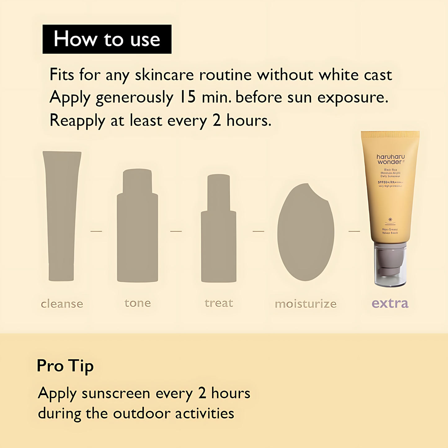 HARUHARU WONDER Black Rice Moisture Airyfit Daily Sunscreen-Velvet Finish, No White Cast, Vegan - Koraya Beauty