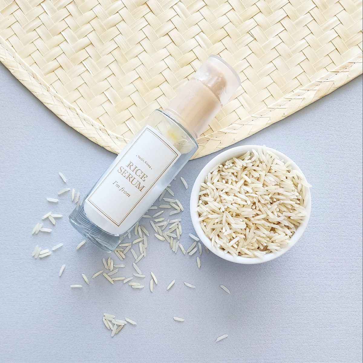 I'M FROM Rice Serum, Korean Fermented Rice Embryo Extract Boosts Collagen, Niacinamide - Koraya Beauty