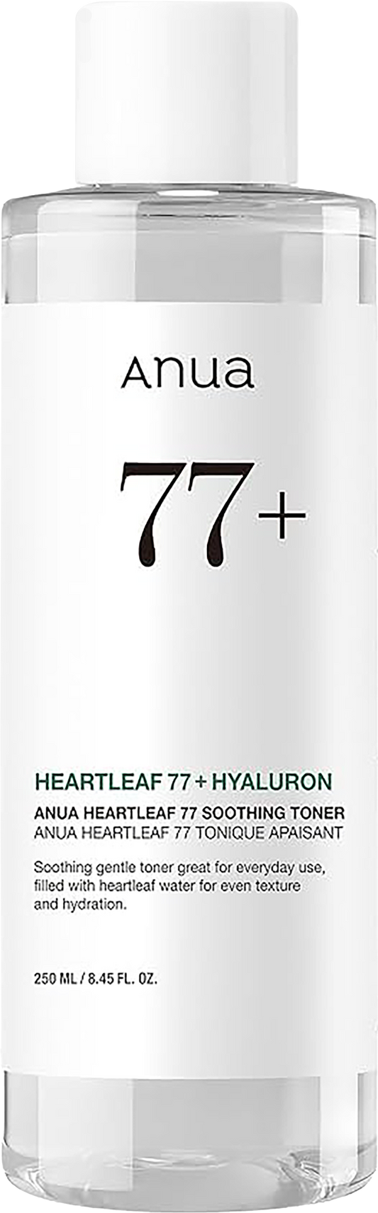 ANUA Heartleaf 77% Soothing Toner, Korean Toner for Hydrating & Calming Sensitive, Acne-Prone Skin - Koraya Beauty
