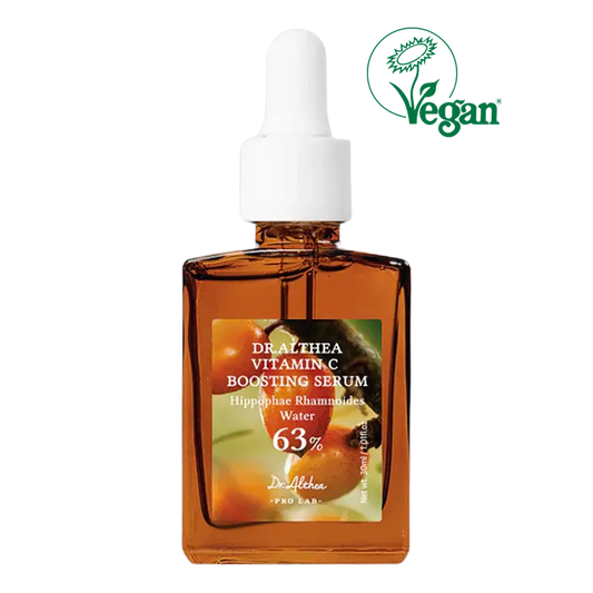 DR. ALTHEA Vitamin C Boosting Serum with Sea Buckthorn: Antioxidant Brightening Serum for Dull Skin - Koraya Beauty