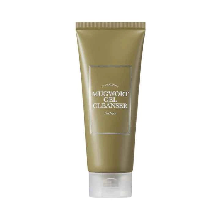 I'M FROM Mugwort Gel Cleanser, Mugwort 60%, Calming, Soothing, Mild low pH Korean Face Wash for Sensitive Skin - Koraya Beauty