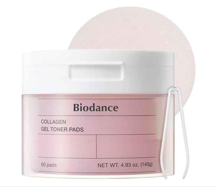BIODANCE Collagen Gel Toner Pads, Pore Minimizer for Face - Koraya Beauty