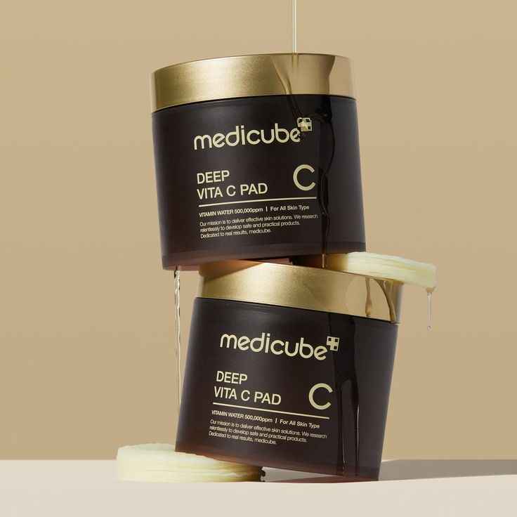 MEDICUBE Deep Vita C Facial Toner Pads - Koraya Beauty