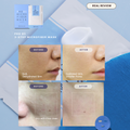 Be'Balance ProB5 Microfiber Mask packaging on a brown background