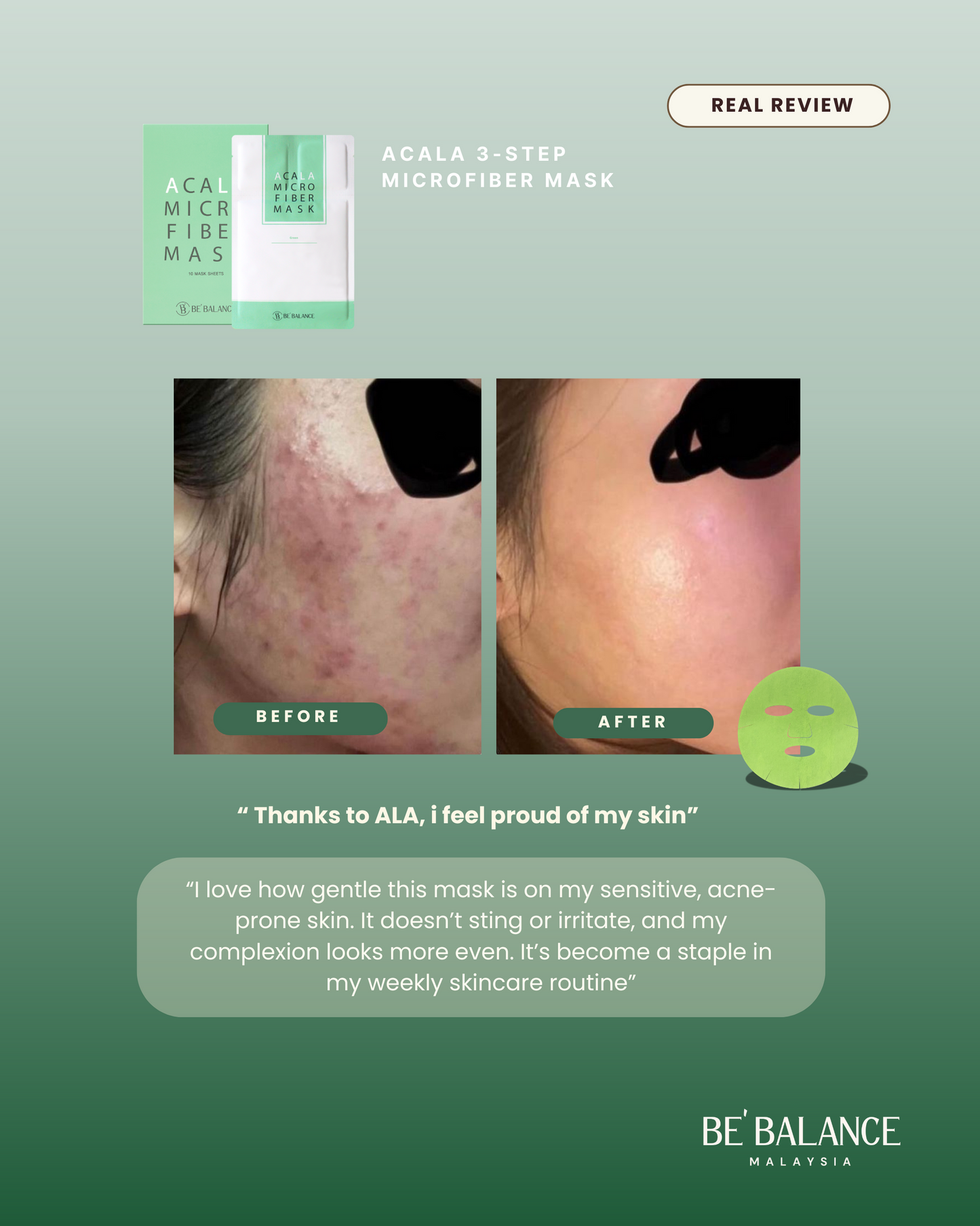 ACALA Microfiber Sheet Mask