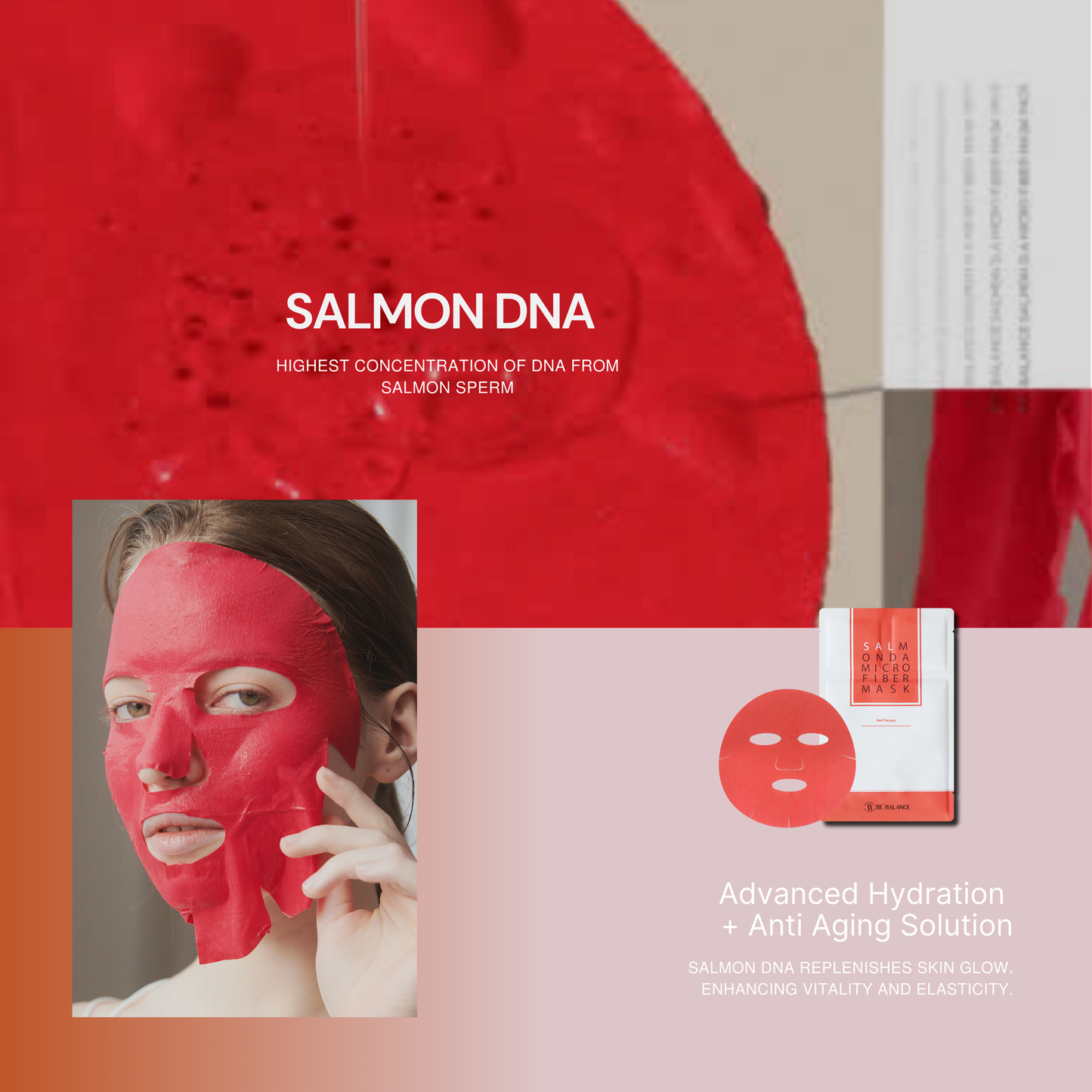 SALMON DA Microfiber Sheet Mask