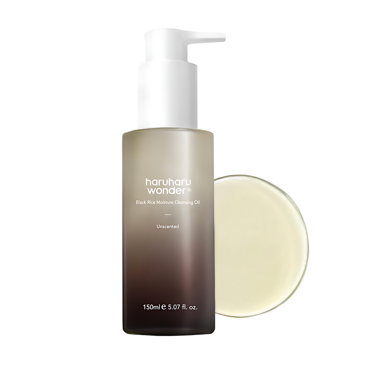 HARUHARU WONDER Black Rice Moisture Cleansing Oil, Double Cleansing, Daily Makeup Remover, Pore Oil Cleanser - Koraya Beauty
