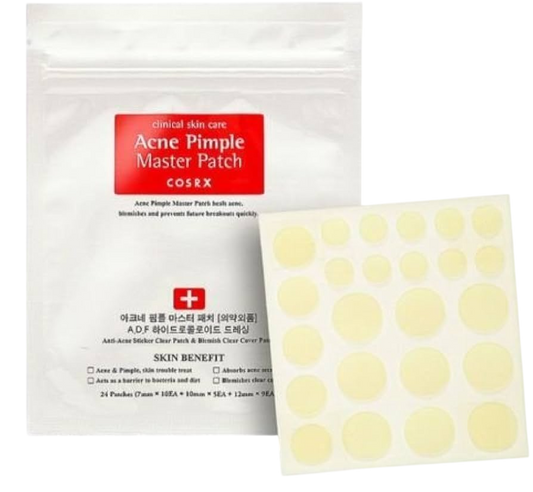 Acne Pimple Patch Absorbing Hydrocolloid Original 3 Size Patches for Blemishes and Zits Cover, Spot Stickers for Face and Body