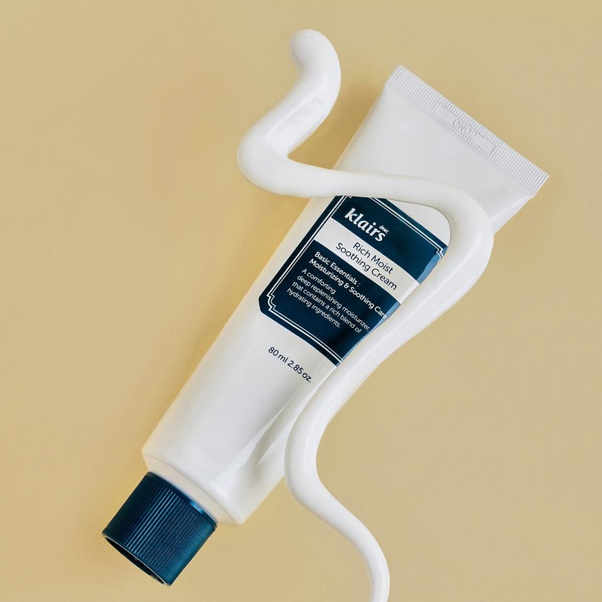 DEARKLAIRS Rich Moist Soothing Cream, Repair Skin Barrier, Sensitive Skin, Hypoallergenic, Centella Asiatica, Ceramide, Moisturizer, Full Hydration, Non-sticky texture