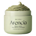 ARENCIA Korean Rice Mochi Face Cleanser - Face Mask, Foaming Cleanser, Gentle Scrub All in One - Deep Cleansing, Moisturizing, Pore Minimizing, Removing Blackhead- with Rice Water & Green Tea, Mugwort
