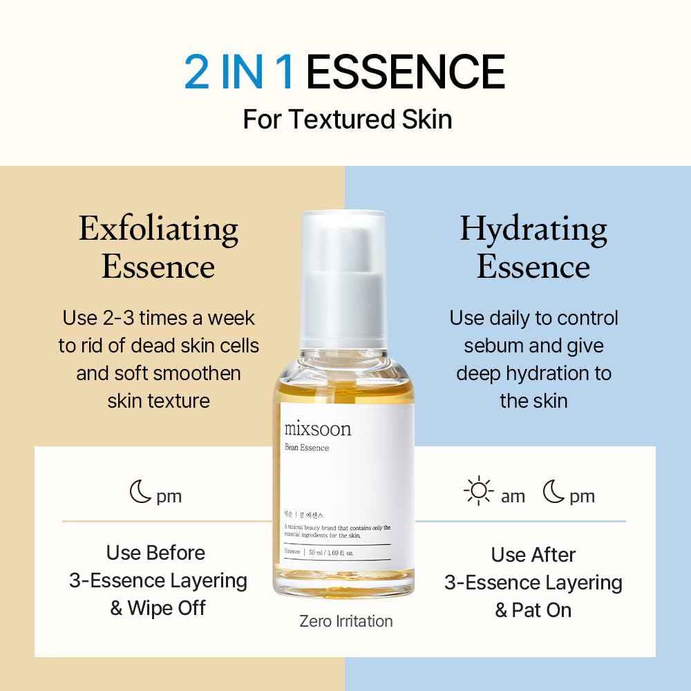 MIXSOON Korean Bean Essence Hydrating & Repairing Serum - Koraya Beauty