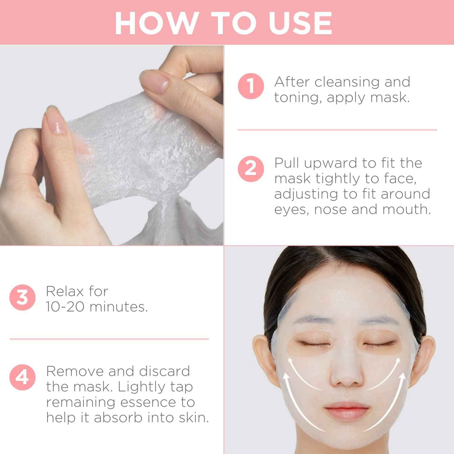 MEDIHEAL Korean Sheet Mask - Collagen Essential Face mask - Koraya Beauty