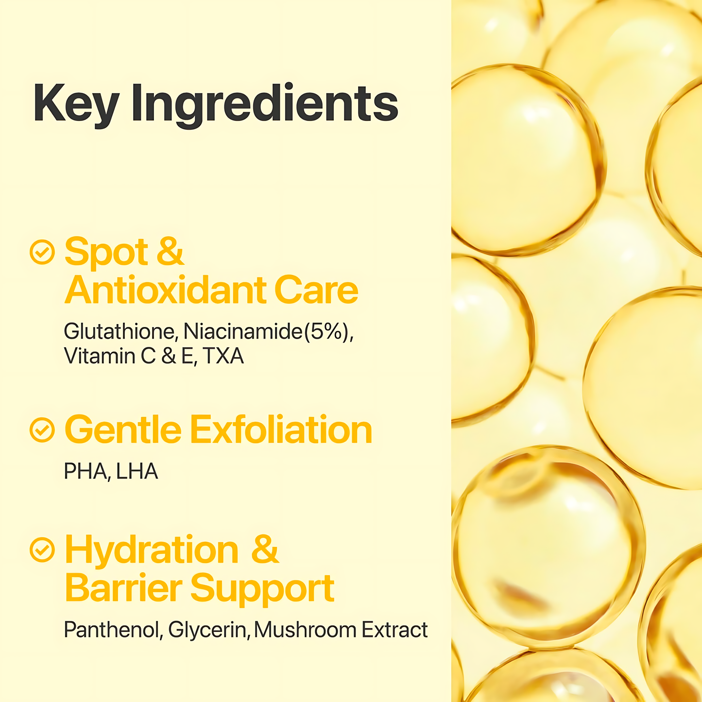 NUMBUZIN No.5 Toner Pads, Vitamin-Niacinamide Concentrated Pad, Double-Sided, Glutathione, Niacinamide, PHA & LHA, Exfoliation, Hyperpigmentation Care - Koraya Beauty
