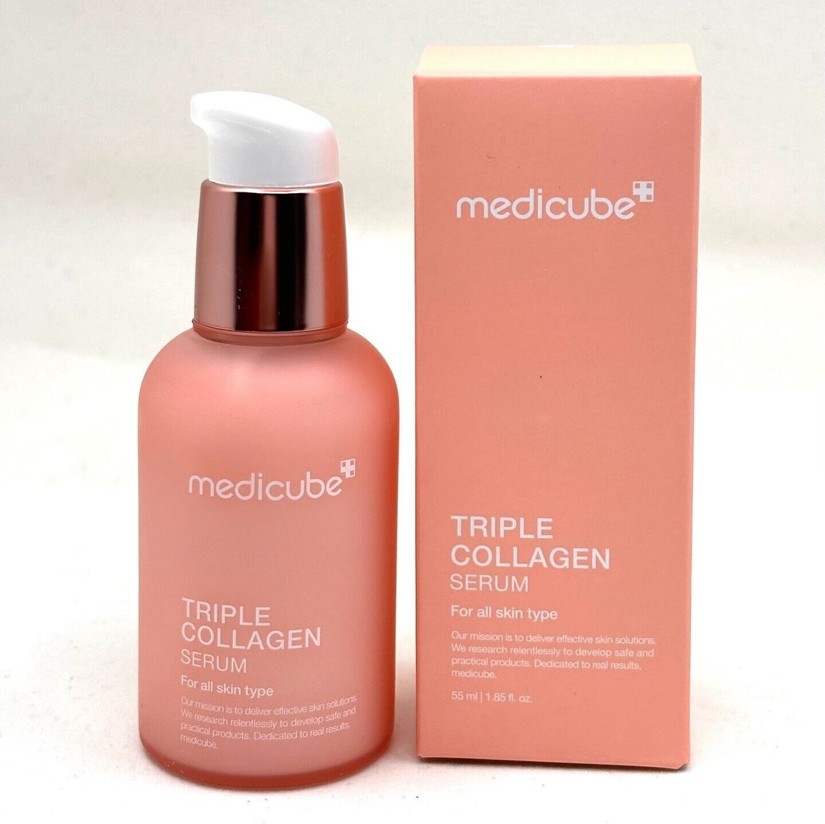 MEDICUBE Triple Collagen Serum - Nourish dull skin with Triple Collagen Complex - A lightweight serum with Niacinamide and Hyaluronic Acid