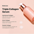 MEDICUBE Triple Collagen Serum - Nourish dull skin with Triple Collagen Complex - A lightweight serum with Niacinamide and Hyaluronic Acid