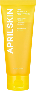 APRILSKIN Calendula Flower-Infused Facial Peel Off Mask, PHA, BHA & Niacinamide Gently Exfoliates, Removes Impurities, Improves Uneven Skin Tone, & Minimizes Pores - Koraya Beauty