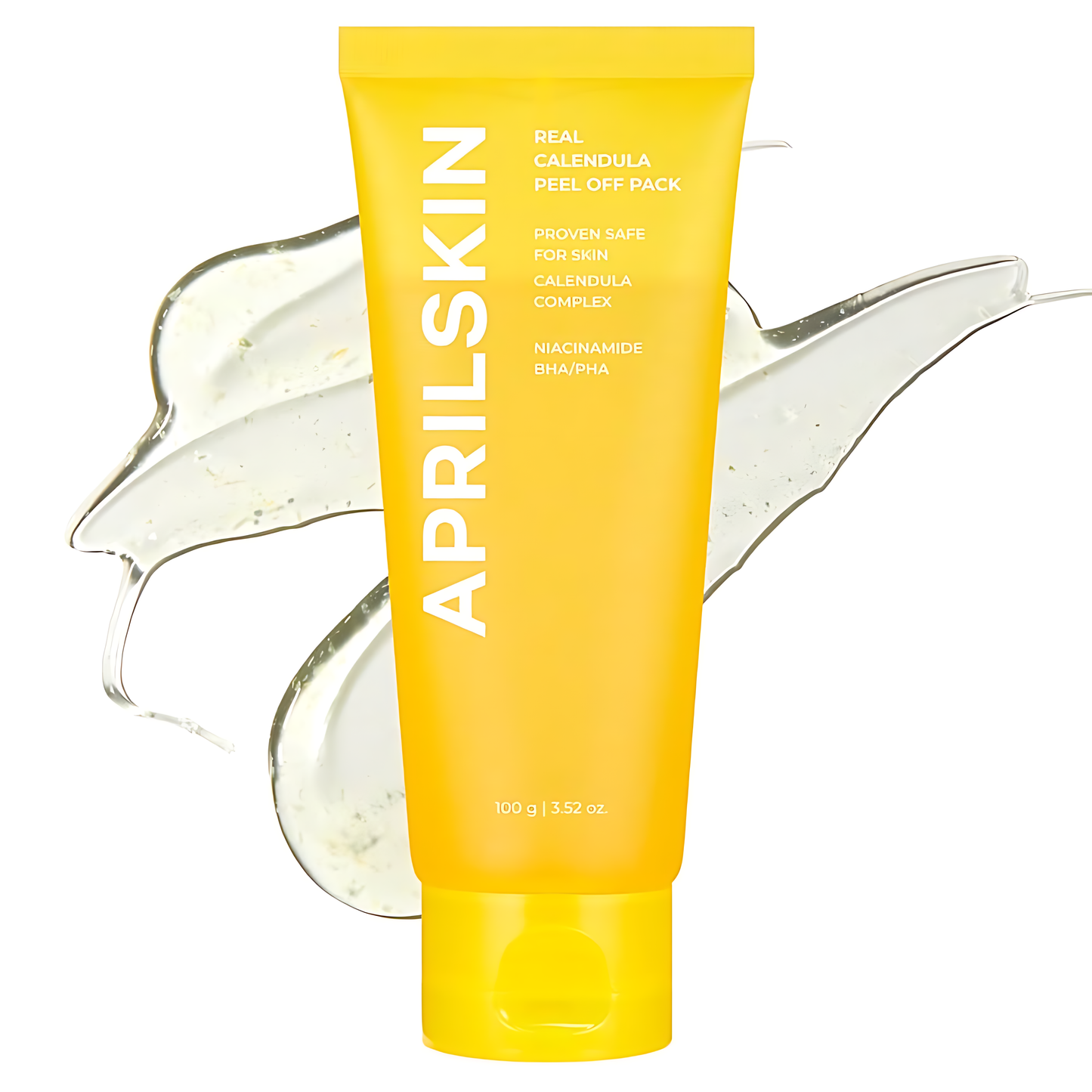 APRILSKIN Calendula Flower-Infused Facial Peel Off Mask, PHA, BHA & Niacinamide Gently Exfoliates, Removes Impurities, Improves Uneven Skin Tone, & Minimizes Pores - Koraya Beauty