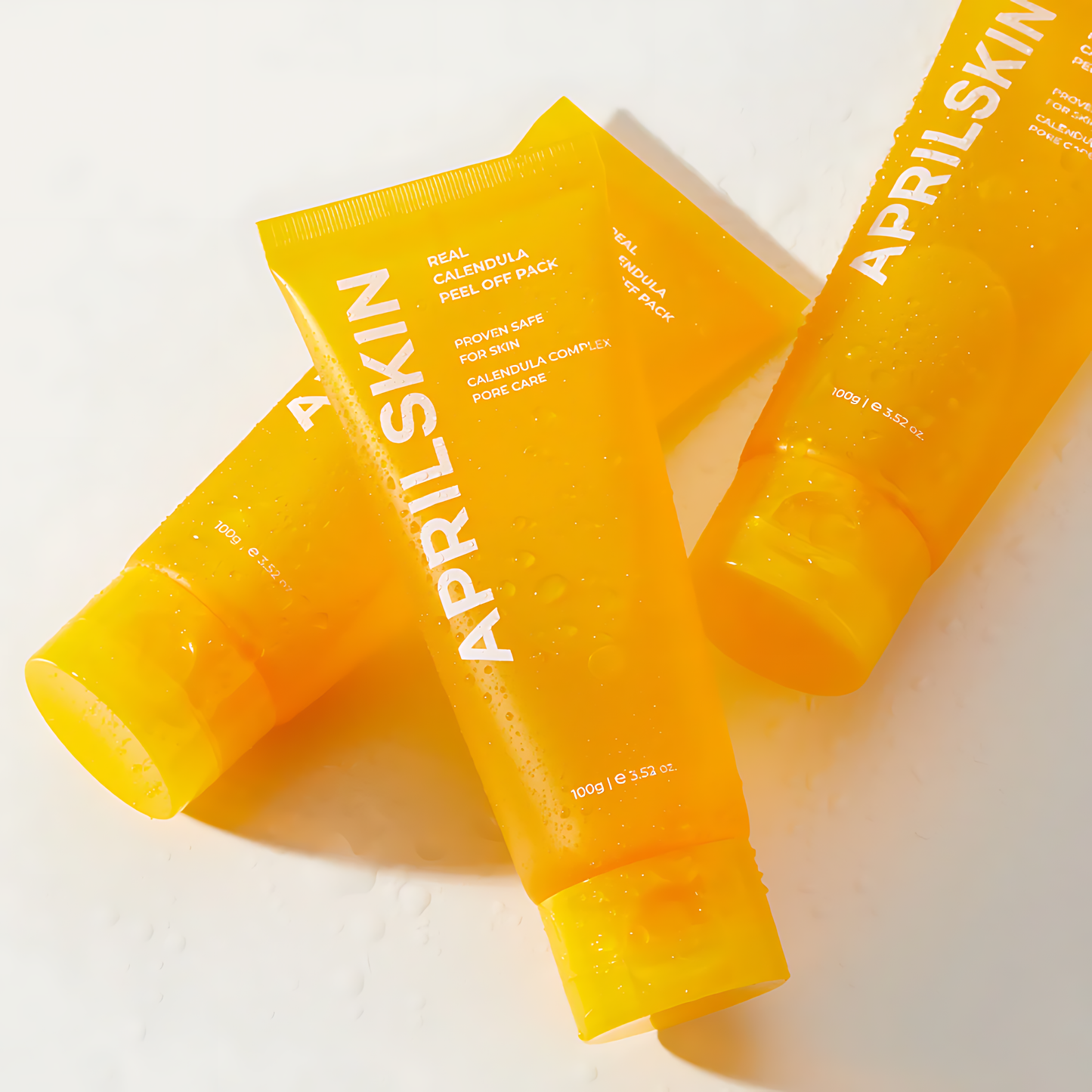 APRILSKIN Calendula Flower-Infused Facial Peel Off Mask, PHA, BHA & Niacinamide Gently Exfoliates, Removes Impurities, Improves Uneven Skin Tone, & Minimizes Pores - Koraya Beauty
