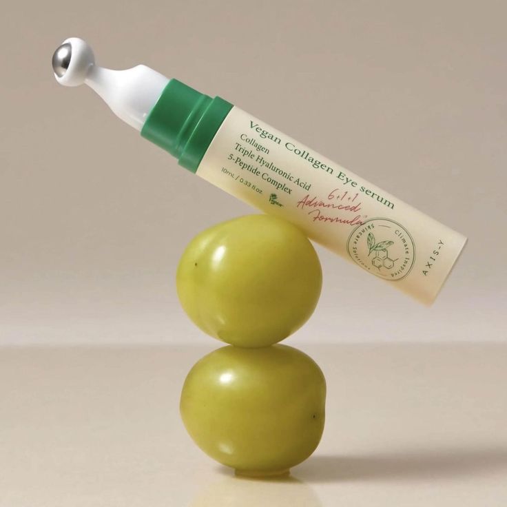 AXIS-Y Vegan Collagen Eye Serum, Triple Hyaluronic Acid & Peptide Collagen Serum, Improve Skin Elasticity, Reduce Fine Lines & Dark Circles