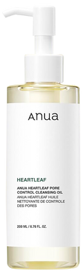 ANUA Heartleaf Pore Control Cleansing Oil Removes Makeup, Excess Sebum, Blackheads & Clogged Pores