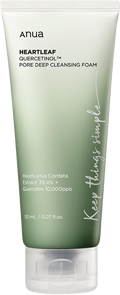 ANUA Heartleaf Quercetinol Pore Deep Cleansing Foam with 0.5% BHA For Gentle Exfoliation