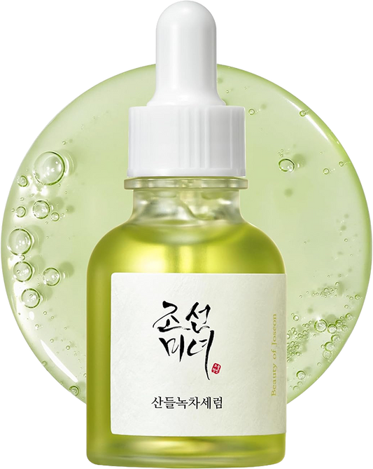 BEAUTY OF JOSEON Calming Serum Green Tea Panthenol Soothing,Sensitive, Acne-Prone, UV Irritated Skin