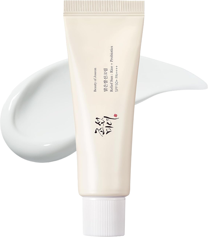 BEAUTY OF JOSEON Relief Sun Organic Sunscreen SPF50+, PA++++, Rice and Probiotics