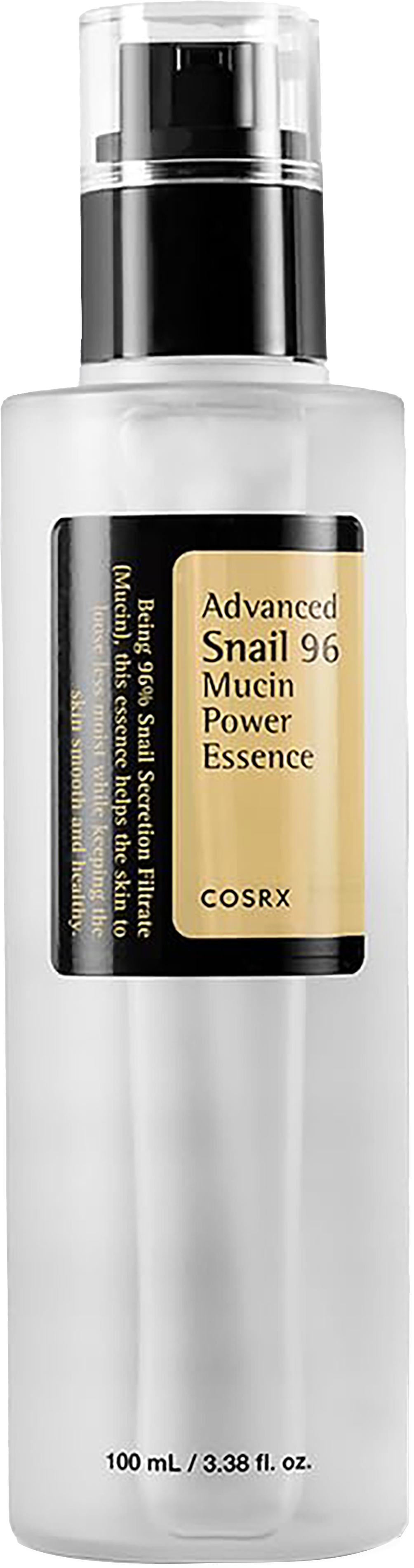 COSRX Snail Mucin 96% Power Repairing Essence, Hydrating Serum for Face with Snail Secretion Filtrate for Dull Skin & Fine Lines