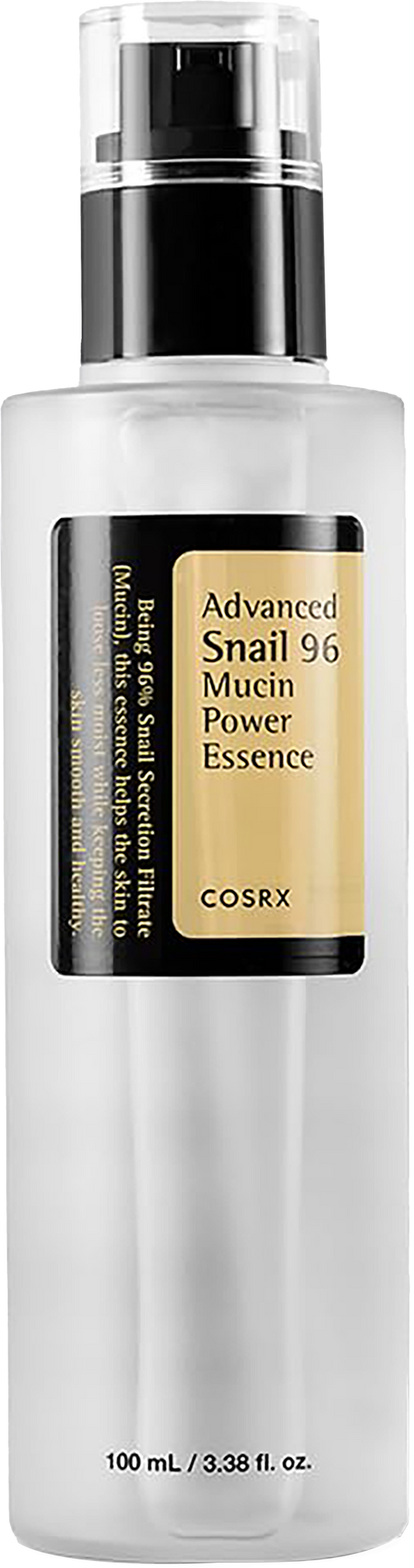 COSRX Snail Mucin 96% Power Repairing Essence, Hydrating Serum for Face with Snail Secretion Filtrate for Dull Skin & Fine Lines