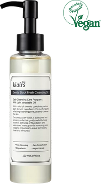 Dear, Klairs Gentle Black Cleansing Oil