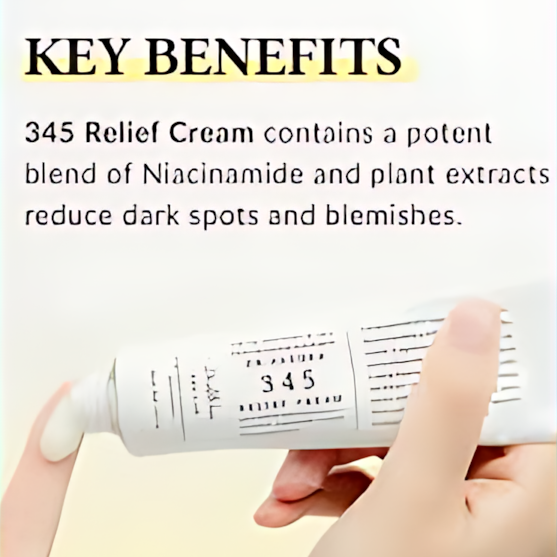 DR. ALTHEA 345 Relief Cream, Daily Face Moisturizer, Blemish Relief Care, Soothing Recovery & Moistur