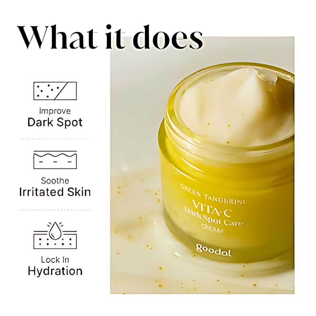 GOODAL Green Tangerine Vitamin C Cream