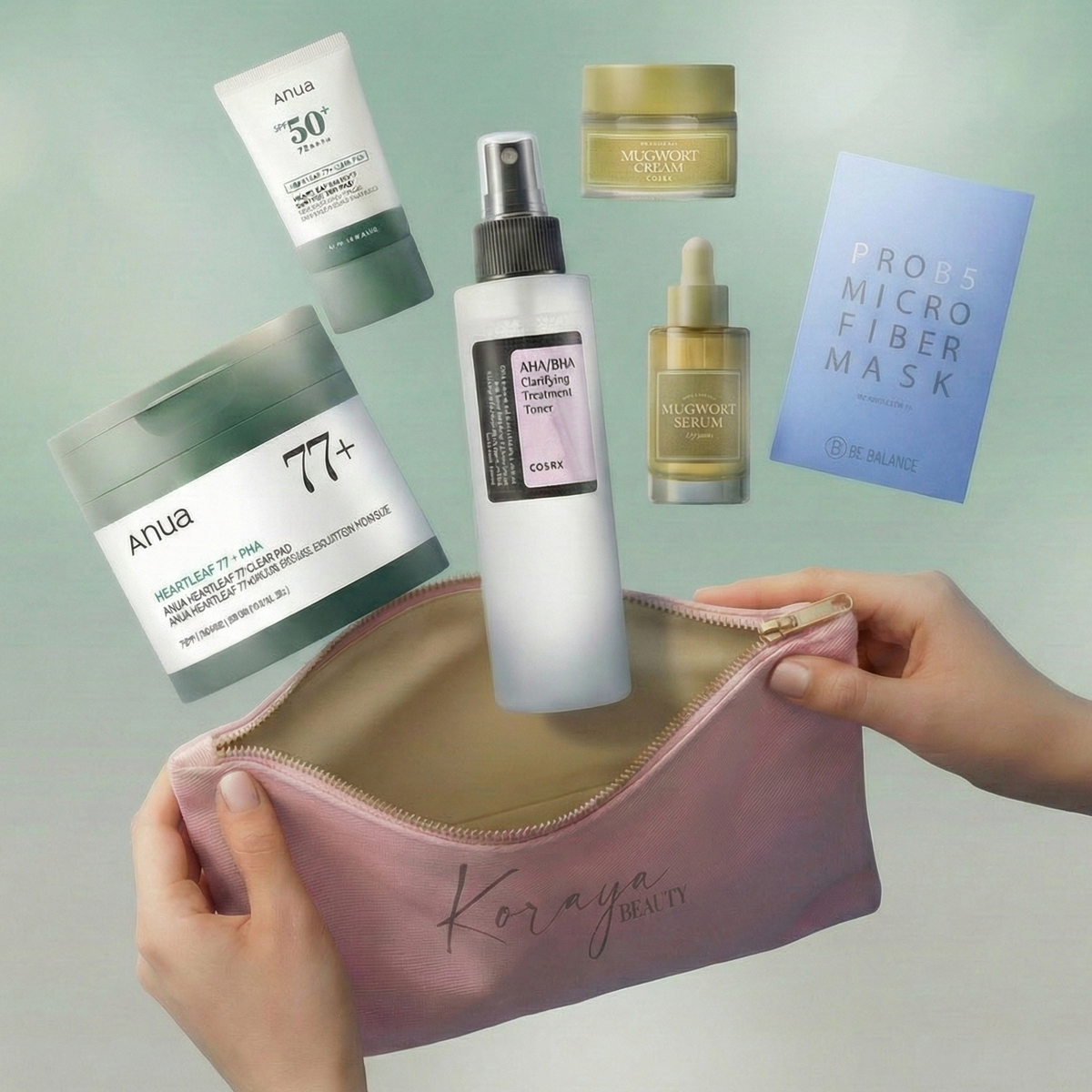 Oil Control & Acne Rescue Kit – Korean Set