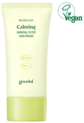 GOODAL Houttuynia Cordata Calming Mineral Filter Sun Cream SPF 50+ PA++++ - Koraya Beauty