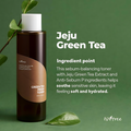 ISNTREE Green Tea Fresh Toner, For Oily Skin, Sebum Control, Hydrating and Refreshing - Koraya Beauty