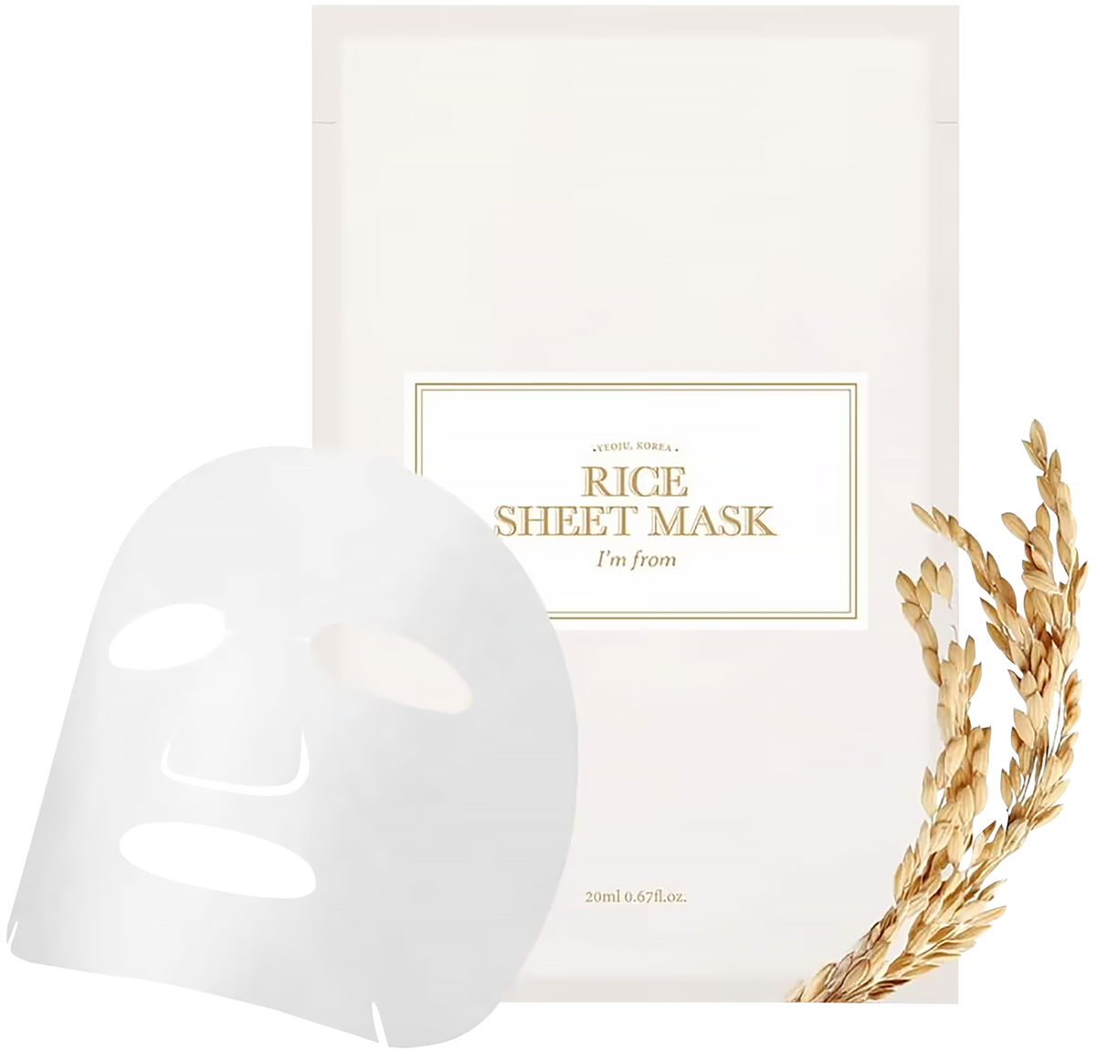 I'm From Rice Brightening Sheet Mask