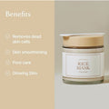 I'M FROM Rice Mask - Brightening & Gentle Exfoliating Korean Face Mask, Minimizes Enlarged Pores