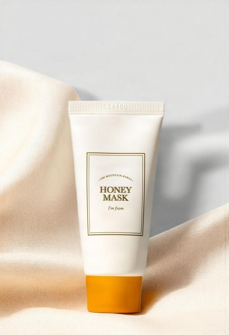 I'M FROM Honey Mask, 38.7% Korean Honey, Deep Moisturization for 48 hours, Nourishment, Clear Complexion for Dry, Combination Skin