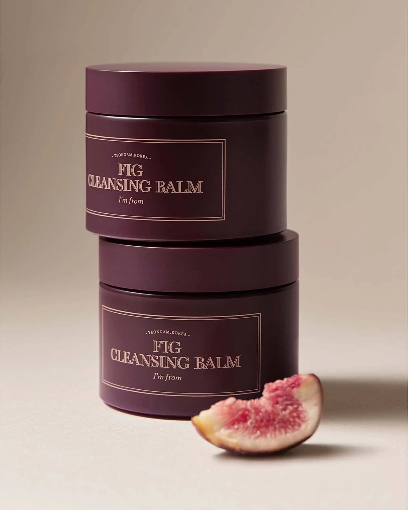 I'M FROM Fig Cleansing Balm, Fig oil water 7.8% with Peptide and Amino Acid