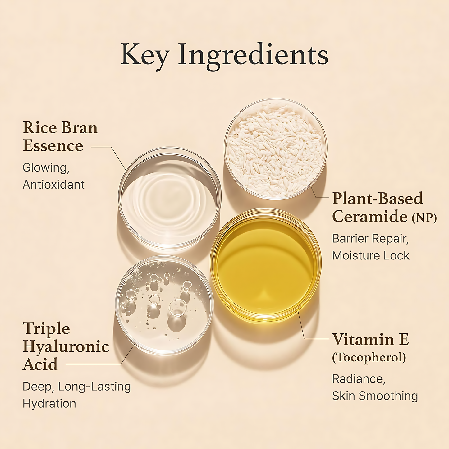 I'M FROM Rice Cream, Rice Bran Essence with Ceramide, Improves Moisture Skin Barrier, Deep Nourishment, Smooths and Evens Skin Tone