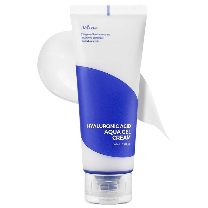 ISNTREE Hyaluronic Acid Aqua Gel Cream- Lightweight Moisturizer, Quick-Absorbing Hydration