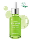 JUMISO Super Soothing Cica & Aloe Facial Serum,Calming & Revitalizing, Vegan Cica Serum, Aloe Serum - Koraya Beauty