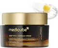 MEDICUBE Deep Vitamin C Golden Capsule Face Moisturizer, Liposome Capsules For Wrinkles, Skin Radiance, Transparent Gel for Glow Hydration