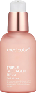 MEDICUBE Triple Collagen Serum - Nourish dull skin with Triple Collagen Complex - A lightweight serum with Niacinamide and Hyaluronic Acid