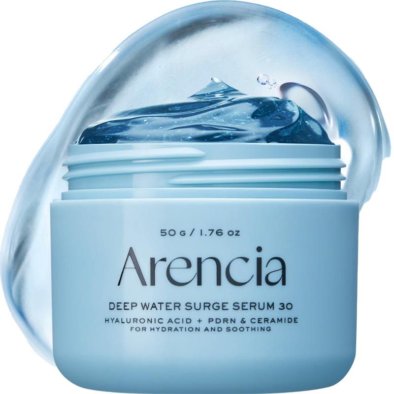 ARENCIA PDRN Intensive Hydration Overnight Serum - Cica PDRN + Hyaluronic Acid + Ceramide, Smooths fine line for plump glass skin