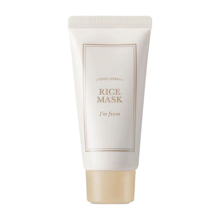 I'M FROM Rice Mask - Brightening & Gentle Exfoliating Korean Face Mask, Minimizes Enlarged Pores