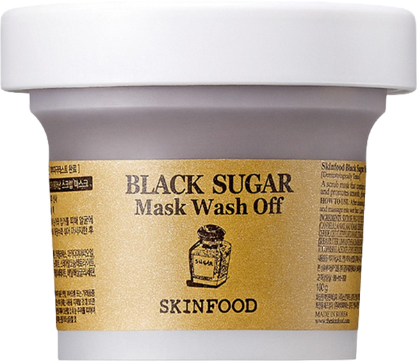 Black Sugar Exfoliator - Nourishing Wash Off Mask for Radiant Skin