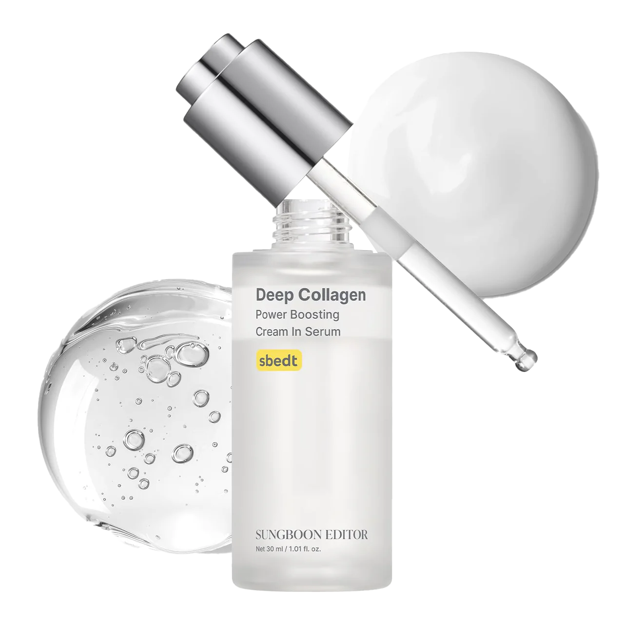 SUNGBOON EDITOR Deep Collagen Anti-Wrinkle Cream In Serum, Volufiline, Real Collagen, Skin Volumizing, Glass Skin, Elasticity for Aged Skin