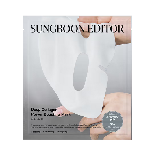 SUNGBOON EDITOR Deep Collagen Overnight Mask, Original Hydrating Collagen Face Mask, Real Collagen 2,160,000PPB for Elasticity